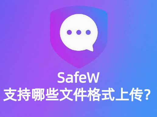 SafeW支持哪些文件格式？-Safew下载